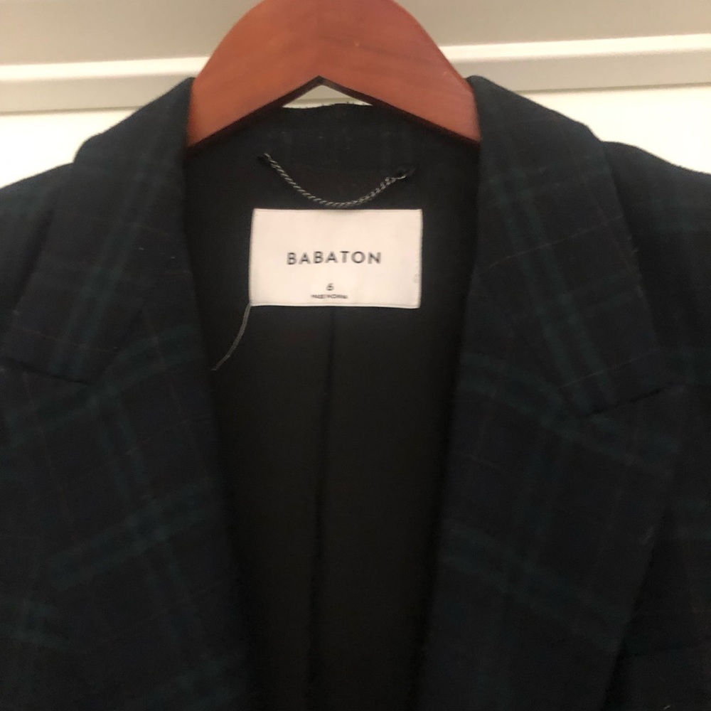 Checkered Blazer